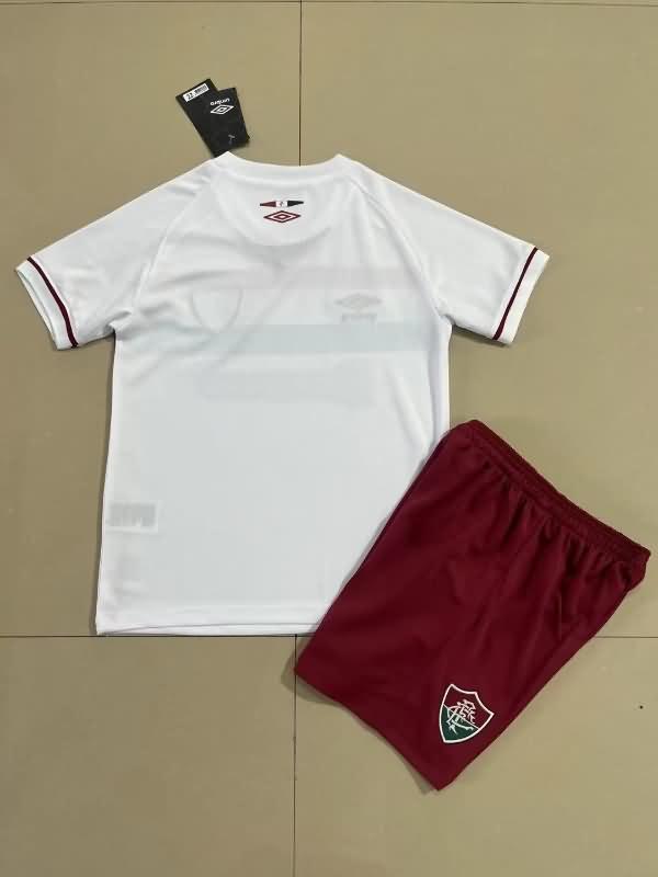 2023 Fluminense Away Kids Soccer Jersey And Shorts