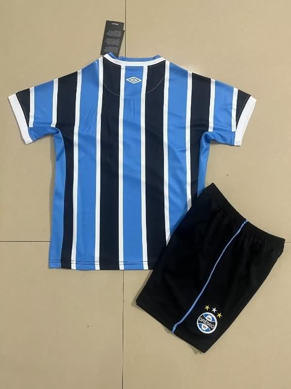 2023 Gremio Home Kids Soccer Jersey And Shorts
