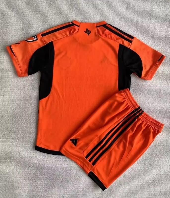 2023 Houston Dynamo Home Kids Soccer Jersey And Shorts