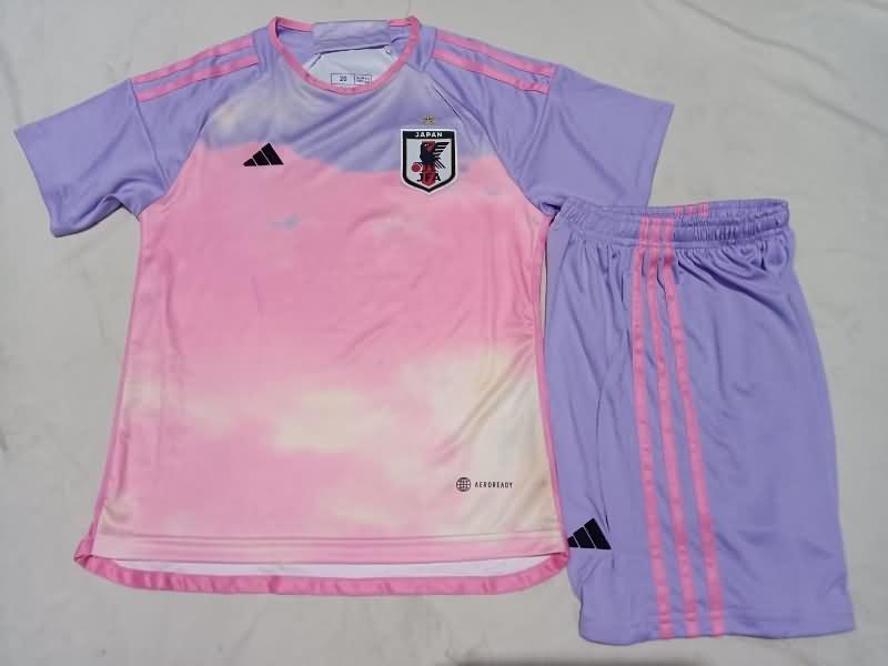 2023 Japan Away Kids Soccer Jersey And Shorts