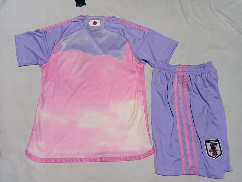 2023 Japan Away Kids Soccer Jersey And Shorts