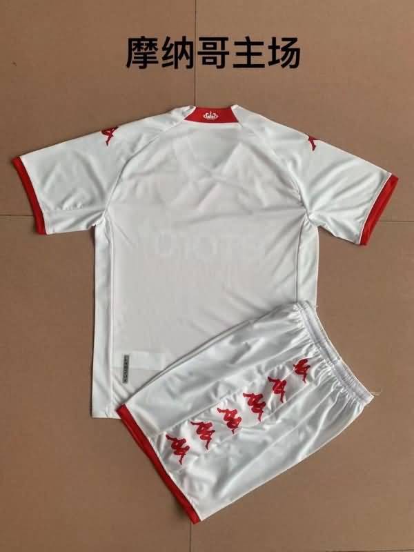 22/23 Monaco Home Kids Jersey And Shorts