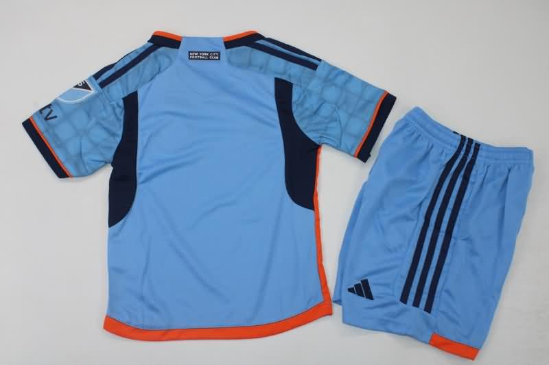 2023 New York City Home Kids Soccer Jersey And Shorts