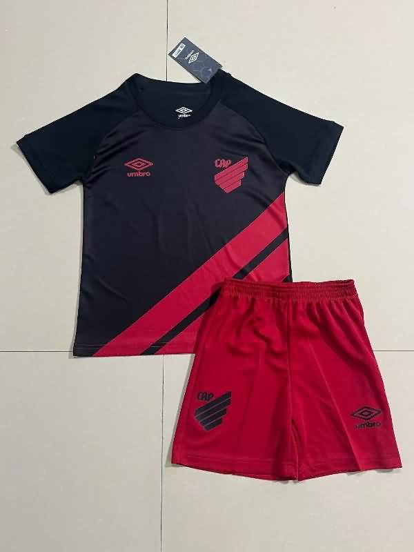 2023 Club Athletico Paranaense Third Kids Soccer Jersey And Shorts