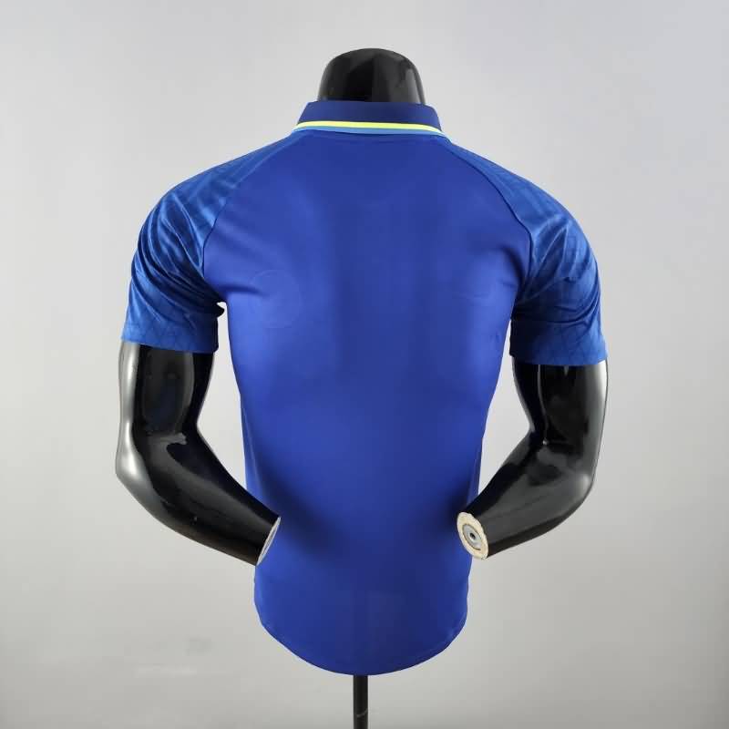 Thailand Quality(AAA) 22/23 Chelsea Blue Polo Soccer T-Shirt
