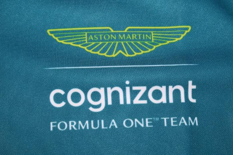 Thailand Quality(AAA) 2023 Aston Martin Green Polo Soccer T-Shirt