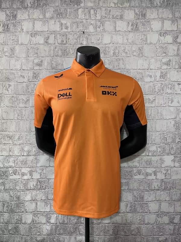 Thailand Quality(AAA) 2022 Mclaren Orange Polo Soccer T-Shirt