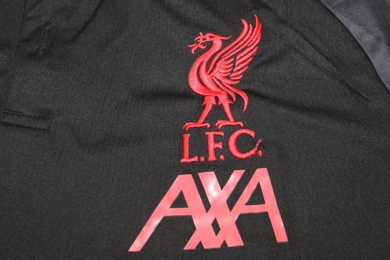 Thailand Quality(AAA) 22/23 Liverpool Black Polo Soccer T-Shirt