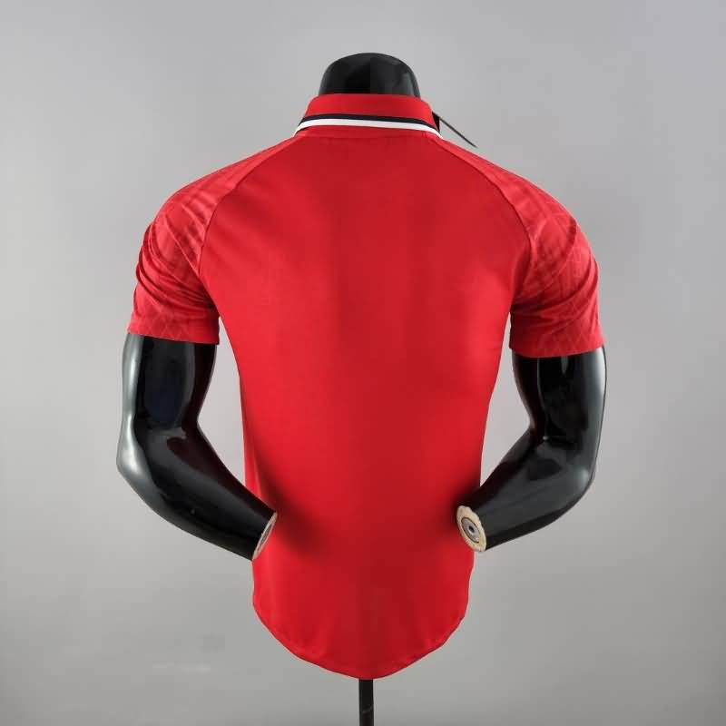 Thailand Quality(AAA) 22/23 Liverpool Red Polo Soccer T-Shirt