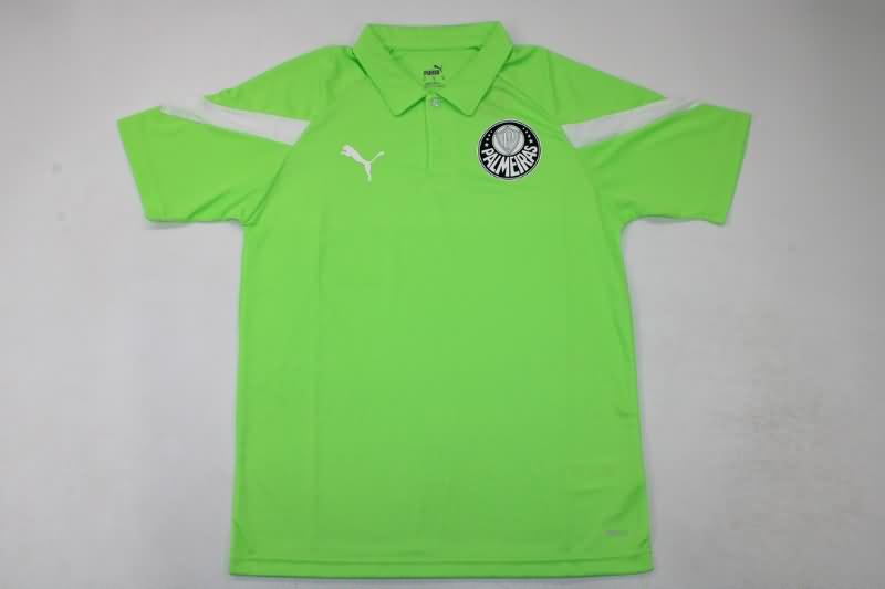 Thailand Quality(AAA) 2023 Palestine Green Polo Soccer T-Shirt