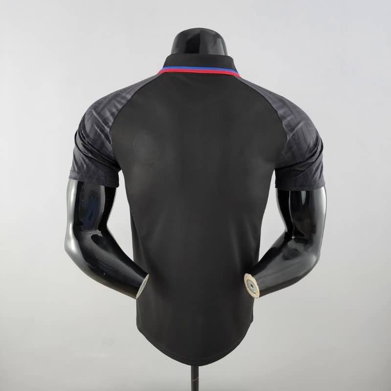 Thailand Quality(AAA) 22/23 Paris St German Black Polo Soccer T-Shirt 02