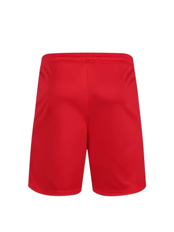 Thailand Quality(AAA) Adidas Red Soccer Shorts