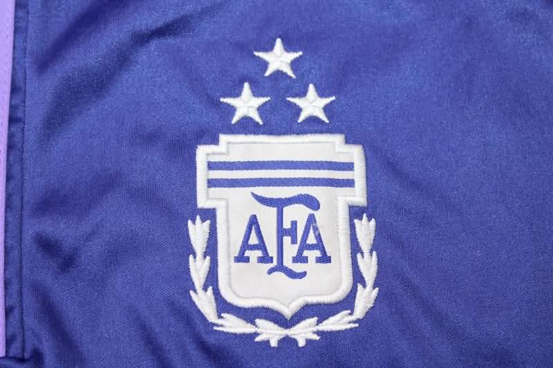 Thailand Quality(AAA) 2022 Argentina Away 3 Stars Soccer Shorts