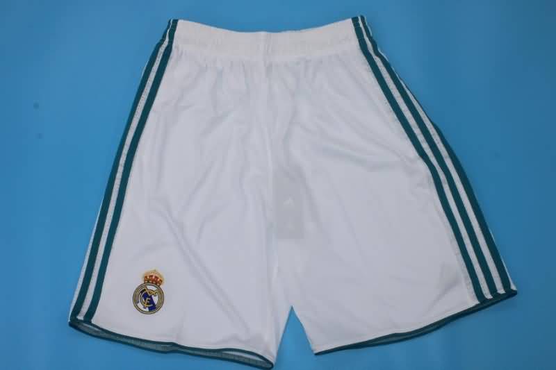 Thailand Quality(AAA) 2017/18 Real Madrid Home Soccer Shorts