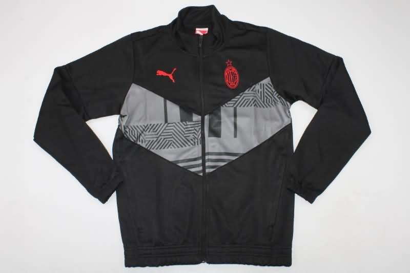 Thailand Quality(AAA) 22/23 AC Milan Black Soccer Tracksuit