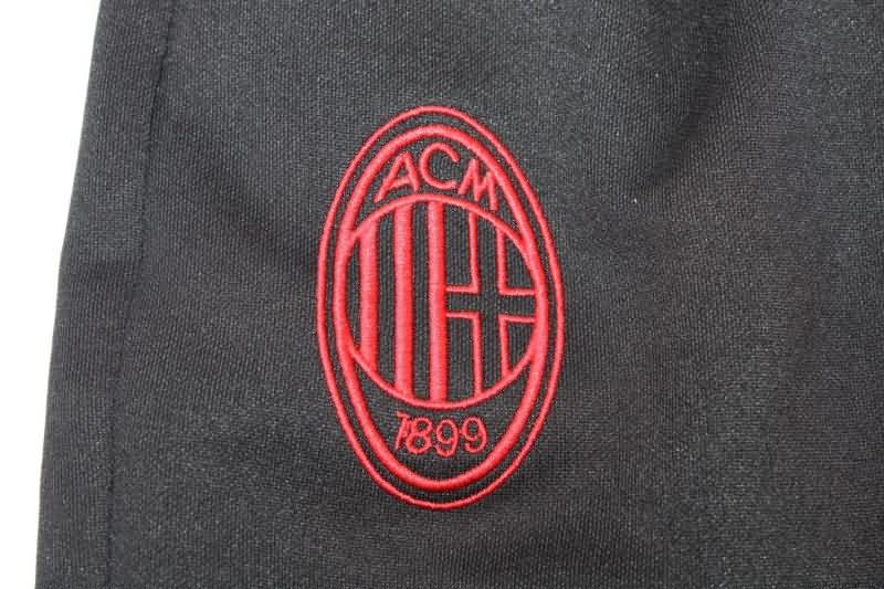 Thailand Quality(AAA) 22/23 AC Milan Black Soccer Tracksuit