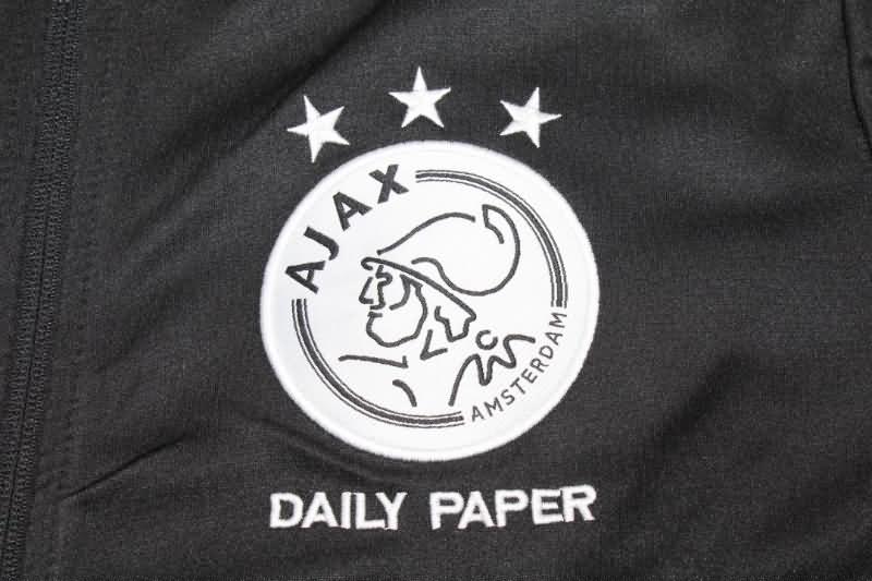 Thailand Quality(AAA) 22/23 Ajax Black Soccer Tracksuit