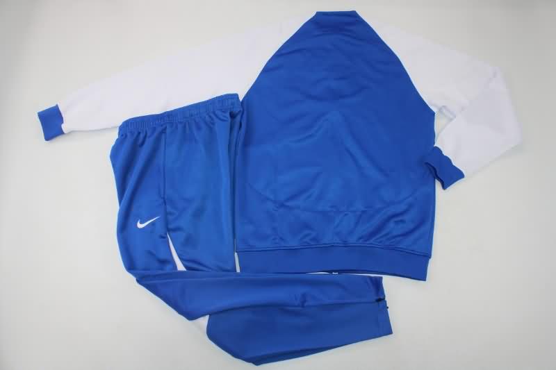 Thailand Quality(AAA) 22/23 Atletico Madrid Blue Soccer Tracksuit 03