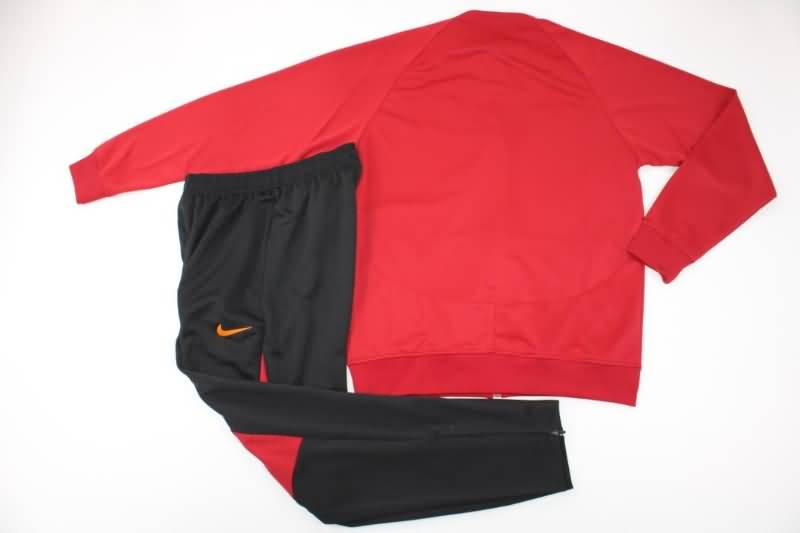 Thailand Quality(AAA) 22/23 Atletico Madrid Red Soccer Tracksuit 04