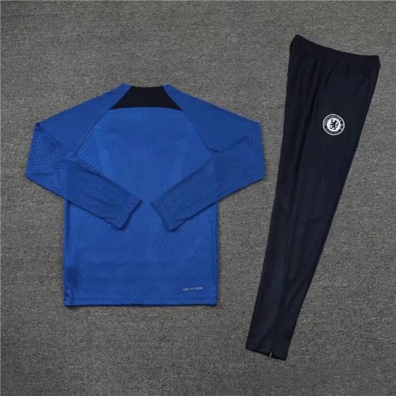 Thailand Quality(AAA) 22/23 Chelsea Blue Soccer Tracksuit