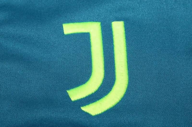 Thailand Quality(AAA) 22/23 Juventus Green Soccer Tracksuit 02