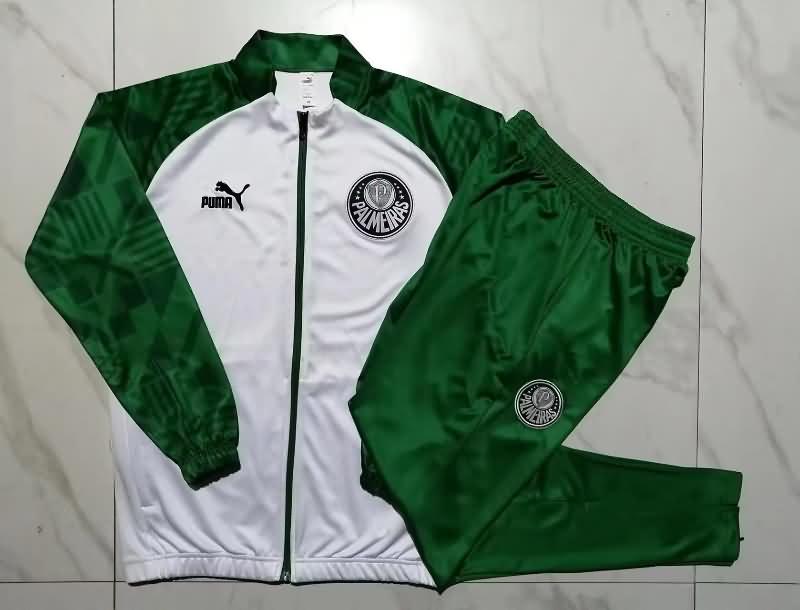 Thailand Quality(AAA) 2023 Palmeiras White Soccer Tracksuit
