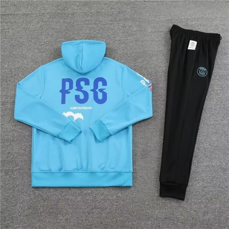 Thailand Quality(AAA) 22/23 Paris St Germain Blue Soccer Tracksuit 03