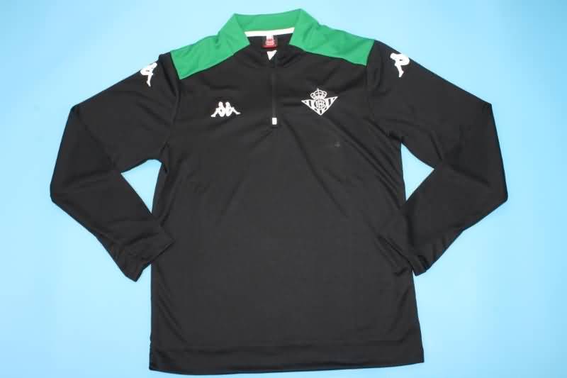 Thailand Quality(AAA) 22/23 Real Betis Black Soccer Tracksuit