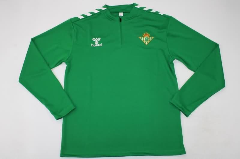 Thailand Quality(AAA) 22/23 Real Betis Green Soccer Tracksuit 02