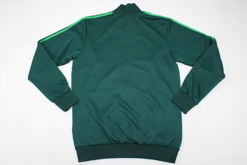 Thailand Quality(AAA) 22/23 Real Madrid Green Soccer Tracksuit 02