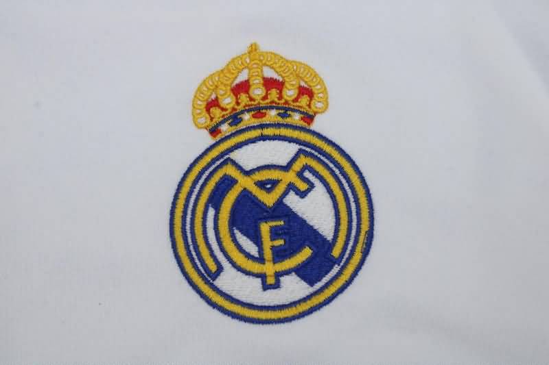 Thailand Quality(AAA) 22/23 Real Madrid White Soccer Tracksuit 05