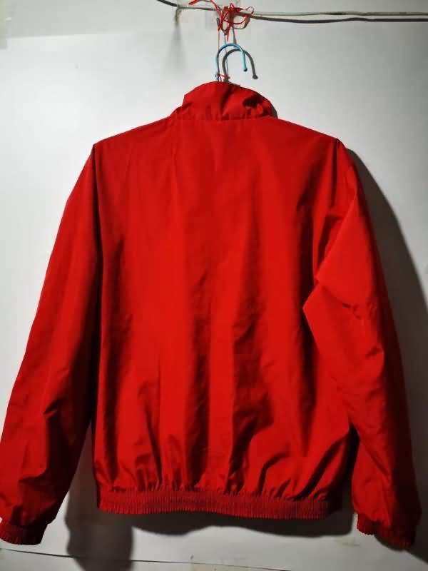 Thailand Quality(AAA) 22/23 Argentina Black Red Reversible Soccer Windbreaker