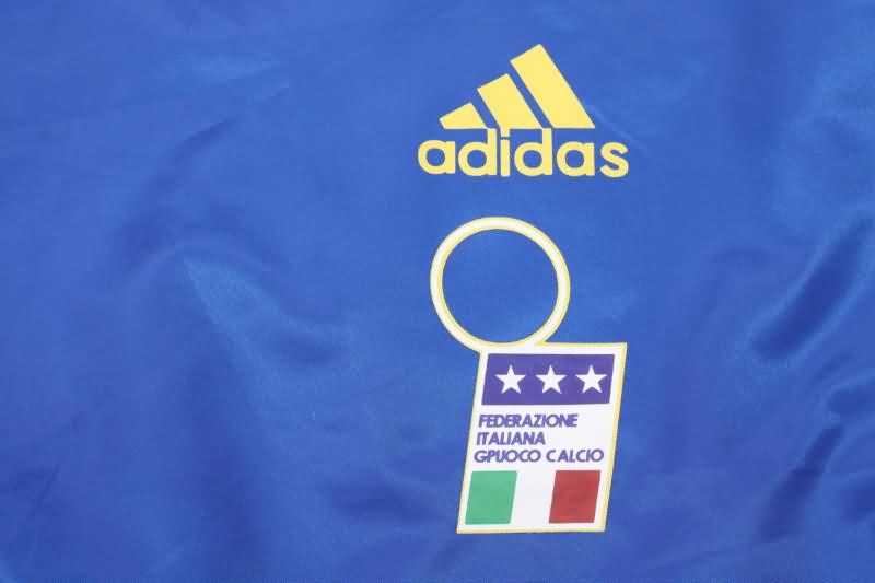 Thailand Quality(AAA) 2023 Italy Blue Soccer Windbreaker