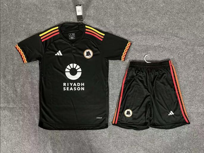 23/24 AS Roma Third Soccer Jersey