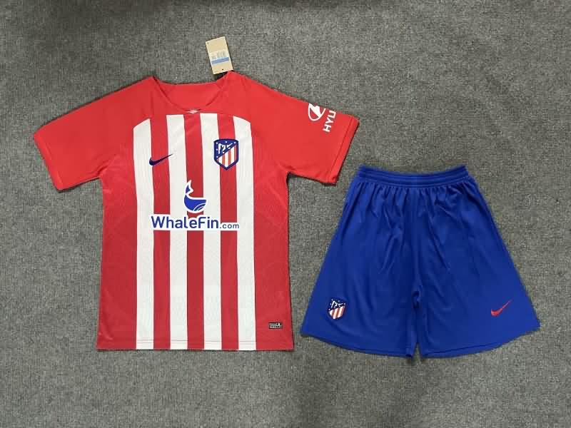 23/24 Atletico Madrid Home Soccer Jersey