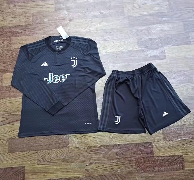 23/24 Juventus Third Long Sleeve Soccer Jersey