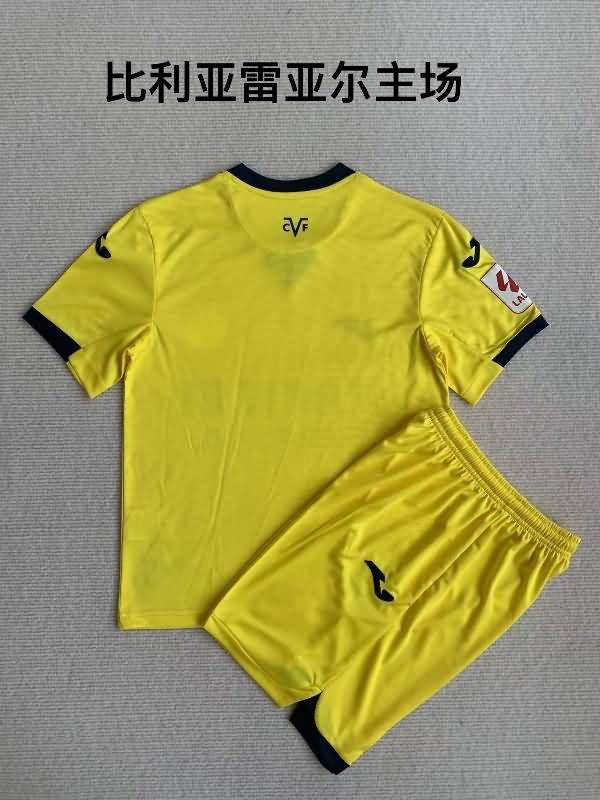 23/24 Villarreal Home Soccer Jersey