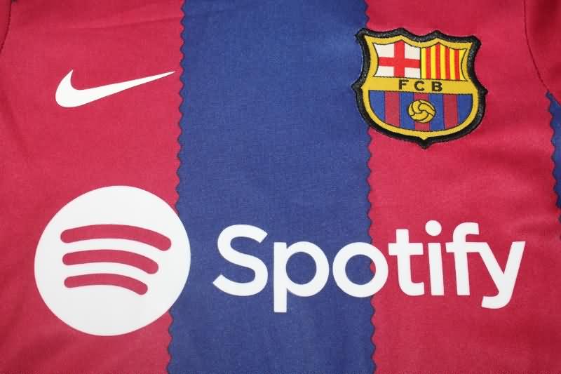 23/24 Barcelona Home Baby Soccer Jerseys