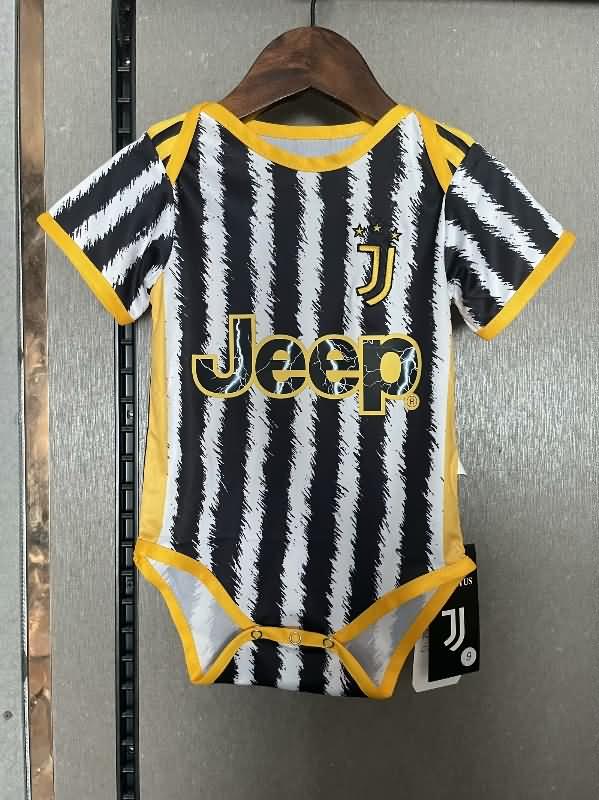 23/24 Juventus Home Baby Soccer Jerseys