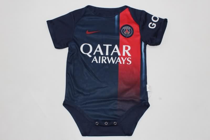 23/24 Paris St Germain Home Baby Soccer Jerseys