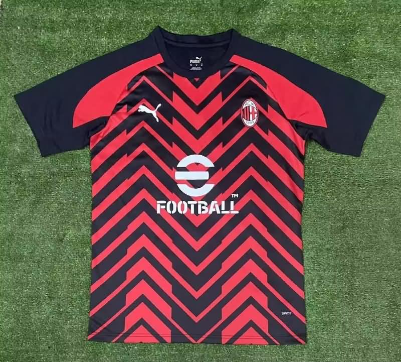 Thailand Quality(AAA) 23/24 AC Milan Training Soccer Jersey