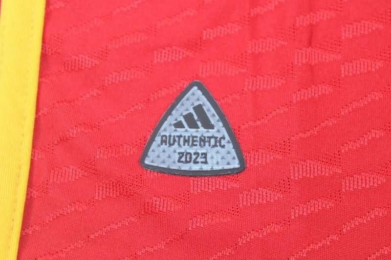 Thailand Quality(AAA) 23/24 AS Roma Home Soccer Jersey(Player) Leaked