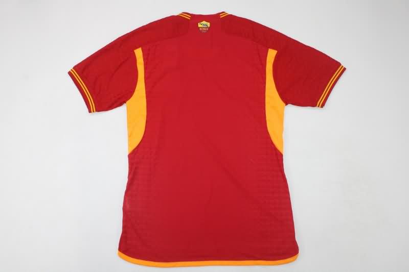 Thailand Quality(AAA) 23/24 AS Roma Home Soccer Jersey(Player) Leaked