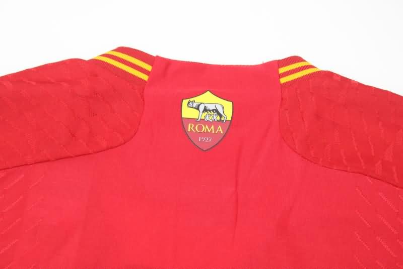 Thailand Quality(AAA) 23/24 AS Roma Home Soccer Jersey(Player) Leaked