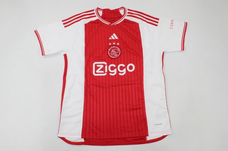 Thailand Quality(AAA) 23/24 Ajax Home Soccer Jersey