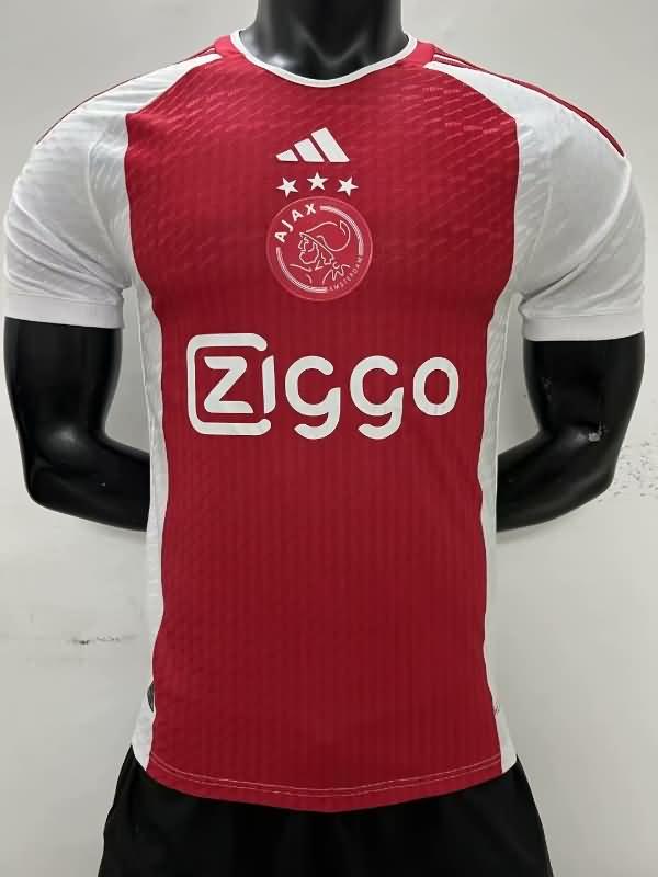Thailand Quality(AAA) 23/24 Ajax Home Soccer Jersey (Player) Leaked