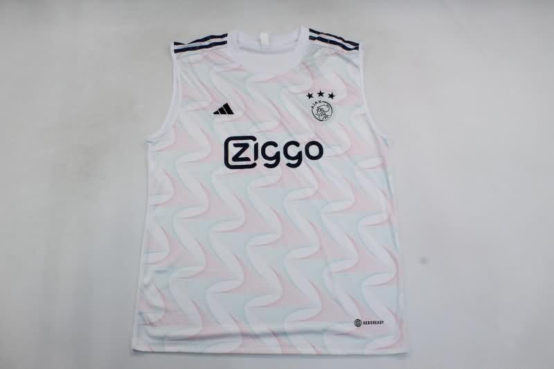 Thailand Quality(AAA) 23/24 Ajax Training Vest Soccer Jersey