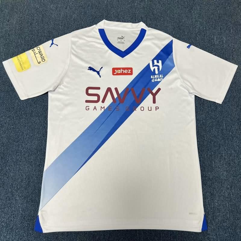 Thailand Quality(AAA) 23/24 Al Hilal Away Soccer Jersey