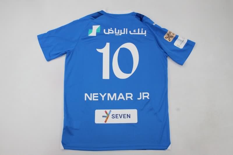 Thailand Quality(AAA) 23/24 Al Hilal Home Soccer Jersey (Player)