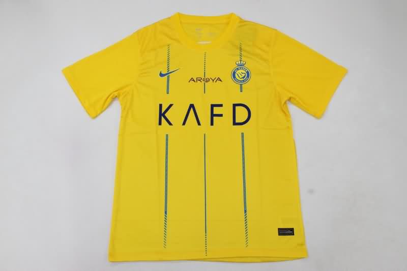 Thailand Quality(AAA) 23/24 Al Nassr FC Home Soccer Jersey